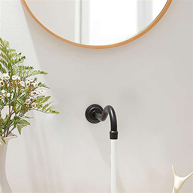 Robinet de salle de bain mural commercial sans contact
