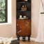 Armoire d'angle en bois manufacturé