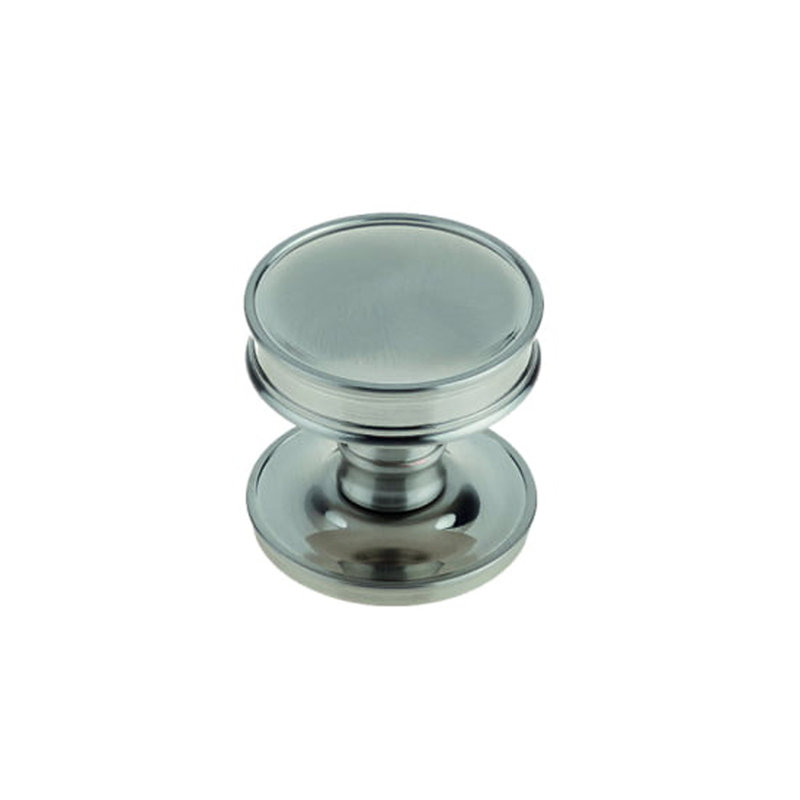 Berkeley 40mm Diameter Mushroom Knob, Satin Nickel