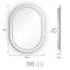 Delanny Oval Mirror