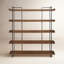 Berrien Solid Wood Etagere Bookcase-183885074