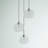 Halton 3-Light Dimmable Cluster Pendant-1869167536