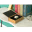 Boîte de rangement décorative en forme de livre Dewey, taupe