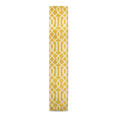 Adrita Rectangle Ikat Polyester Table Runner