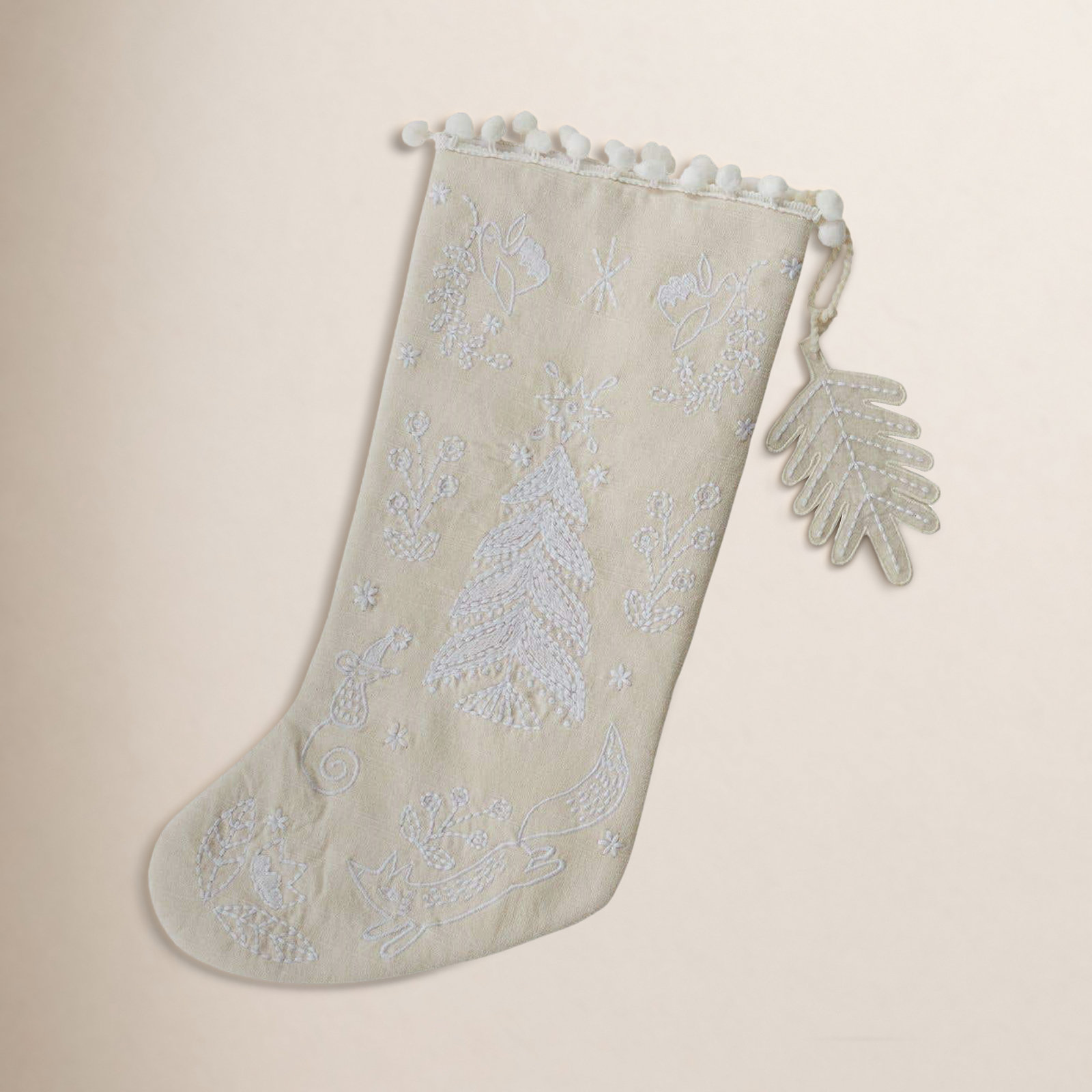 Embroidered Stocking