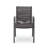Outdoor Modern Aluminum Dining Chair With Rope Seat (Set Of 2)-1850574663