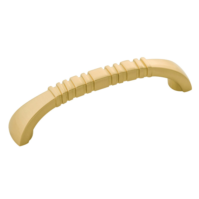 Philippe 3 3/4" Center Arch Pull, Satin Brass, 3.75"