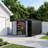 Decksplore 10 ft. W x 12 ft. D Outdoor Storage Shed with Lockable Metal Garden Tool Shed