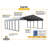 Galvanized Steel Carport, 20X29X7-724959094-550237690