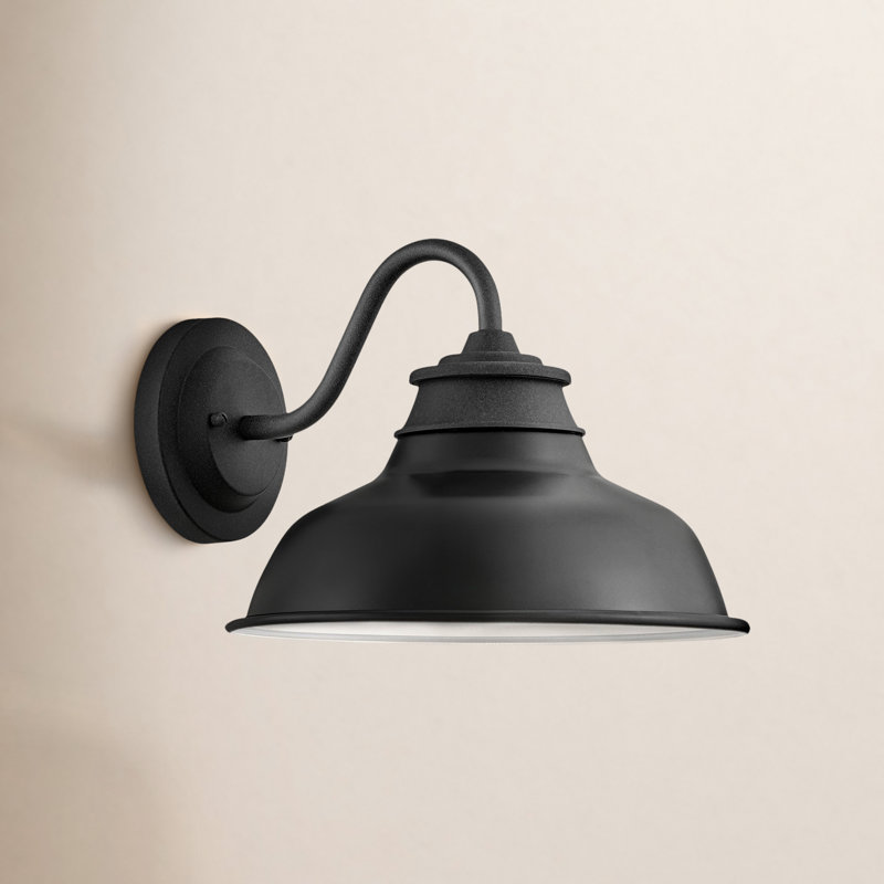 Marselia Aluminum Wall Light, Aged Zinc