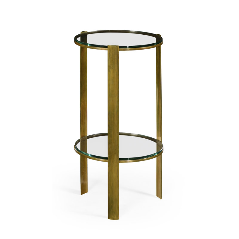 Cosmo Glass End Table
