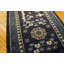 Tapis en laine noué à la main à motif de médaillon floral des années 1920