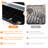 4-Burner Propane Gas BBQ Grill | 34,200 BTU | Foldable Side Tables & Storage Rack