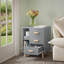 Rousseau 48cm W Bedside Table-1285243331