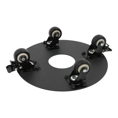 Heavy Duty Rolling Plant Stand Round Furniture Mover Dolly with Locking Casters for Plant Pots, Planters, and Heavy Items