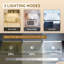 3Colors Bathroom Vanity Lighting, 64LED with 10 Levels Plug-in Brightness Bathroom Light(set of 1)