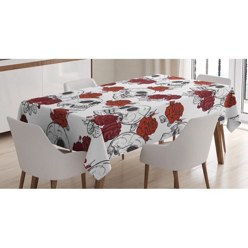 Skull Tablecloth, 90" x 60"