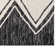 Nicole Miller New York Leon Patio Sofia Indoor/Outdoor Area Rug, Black/Ivory