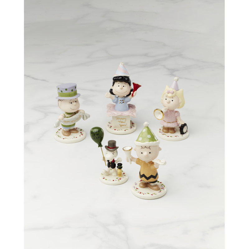 PEANUTS 5-pc New Year Figurine Set