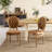 French-style Farmhouse Dining Chair With Round Backrest-119233289