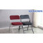  Chaise pliante ultra épaisse rembourrée - Chaise en métal confortable pour l'intérieur et l'extérieur - blanc-869176476