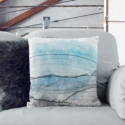 Abstract Square Cushion