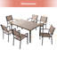 Vladko Rectangular 59.1'' L Outdoor Restaurant Dining Set-1404516194