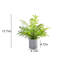 Sapin artificiel 15,75 po