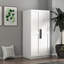 Buffet sur pied en bois avec portes et tablettes-742640755