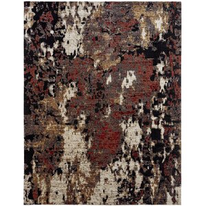 Rawtenstall Brown/Black/Gray Indoor / Outdoor Area Rug