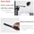 Floor Mounted with Handheld Shower  Waterfall Tub Faucet Floor Mount Bathroom Tub Filler Mixer Tap-99928268