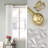 Baita Iron Overall Width Single Curtain Rod-1234555928