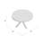 Wolfenbarger Round Metal Base Dining Table