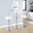 Clear Adjustable Contemporary Bar Table