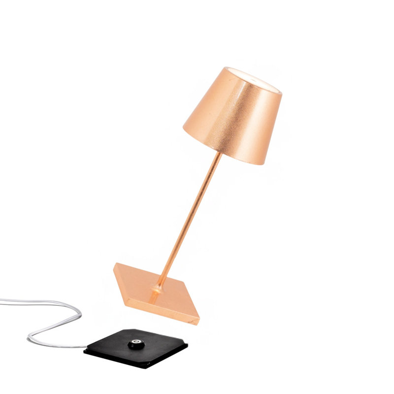 Poldina Pro Mini Table Lamp, Copper Leaf