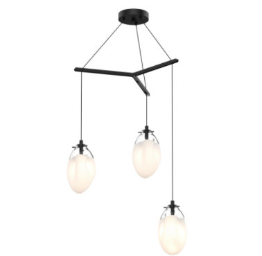 Liquid 3 - Light Pendant, Poured White