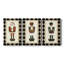 Jolly Santa  -Custom Wrapped Gallery Canvas - 3 Pieces-1995947069