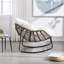 Chaise berçante d'extérieur en acier Alvan-647876937