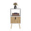 Grande table de chevet H 29 po avec tiroir et rangement fonctionnel