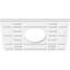Médaillon de plafond contemporain en PVC de qualité architecturale Beaux-36076630
