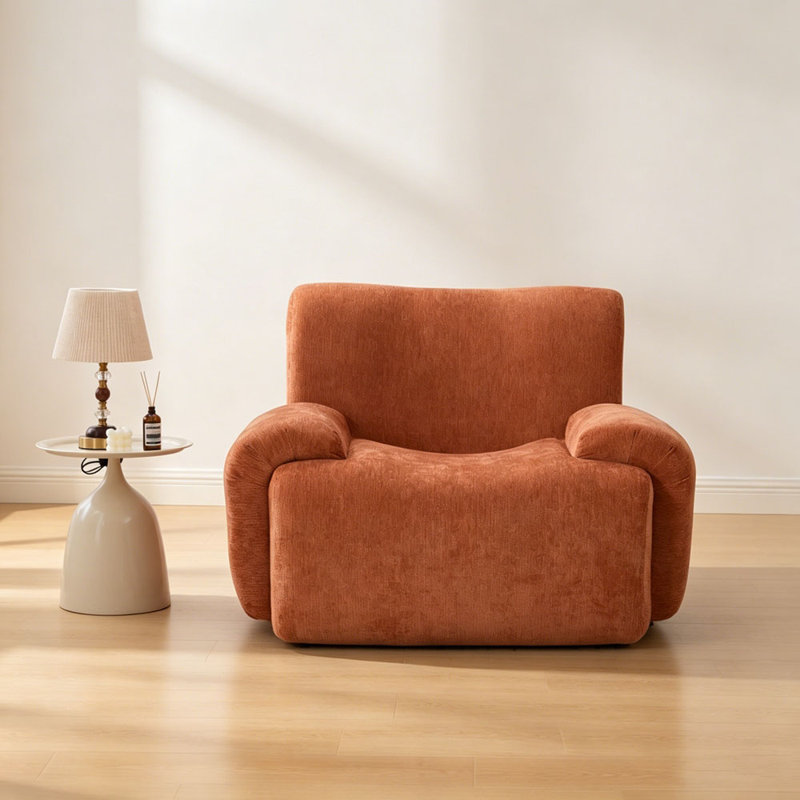 Fauteuil Chenille, Orange
