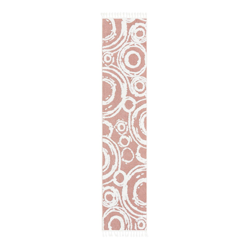 Abstract Indoor Rug, Runner 2'7" x 12'