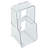 Azar Displays Two-tier Clear Organizer, 2-pack