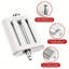 Accessoire pour pâtes Gvode 3-en-1, compatible avec KitchenAid®, rouleau et couteaux, brosse de nettoyage