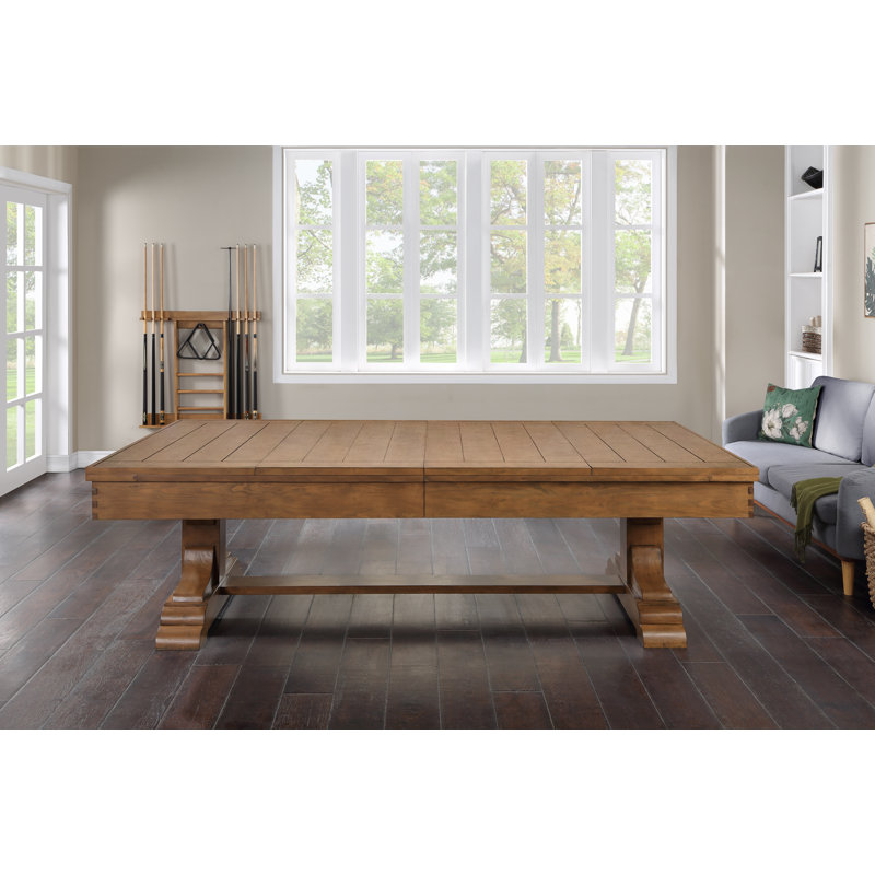 8' Wellfleet Pool Table with Dining Top and Bench-Includes Professional Install ($1,000+ Value)