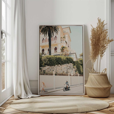 Coastal Villa Canvas Print