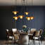 6 - Light Black Cluster Pendant