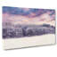 Purple Sky At Winter - Wrapped Canvas-56629567
