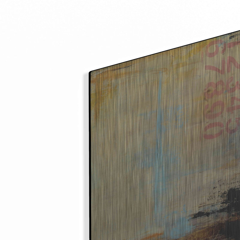 «Dockside 37 II» par Erin Ashley - reproduction d'art sur métal sans cadre, L 12 po x H 36 po