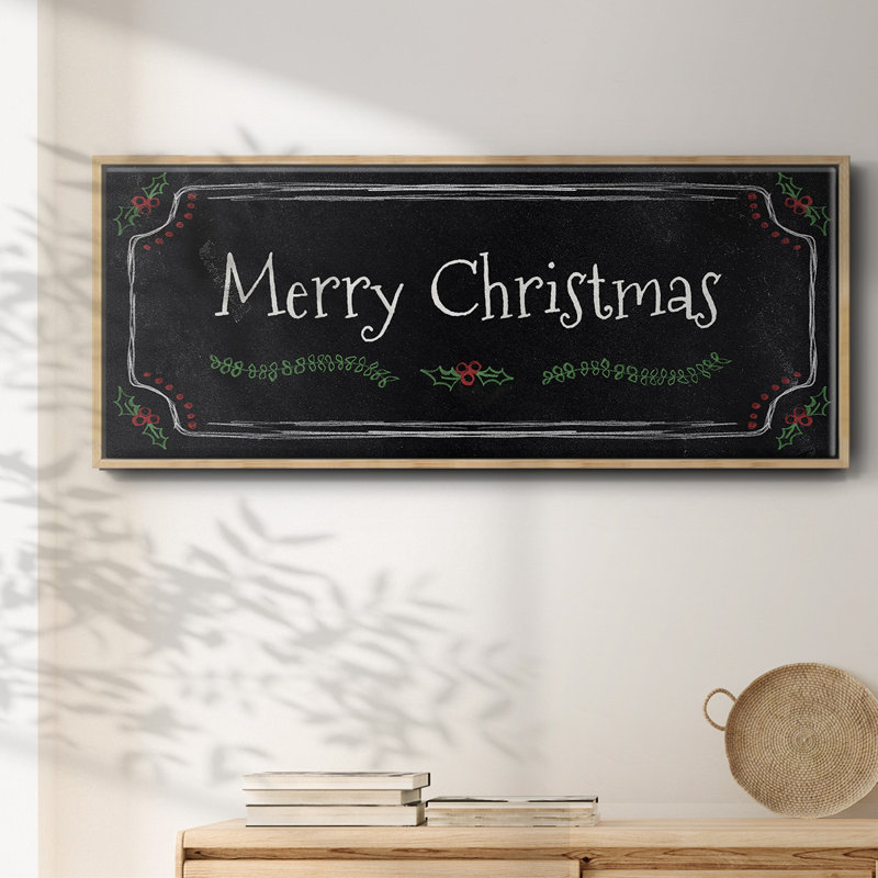 Merry Christmas - Toile encadrée